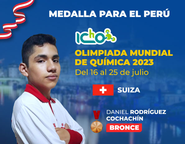 Medalla para el Perú en Olimpiada mundial de Química