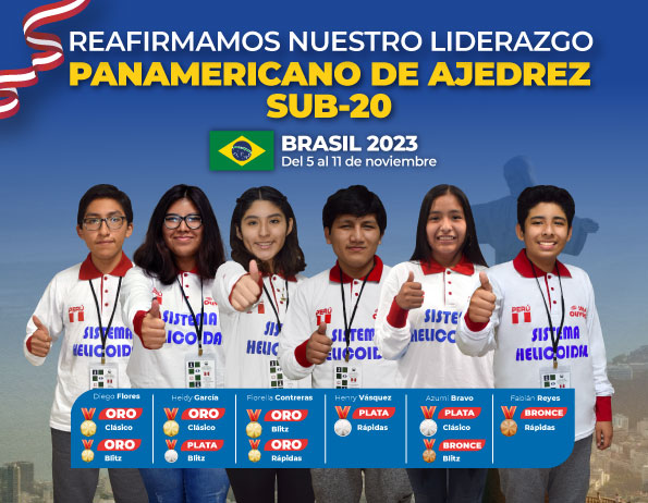Campeones en Panamericano sub-20 de Ajedrez