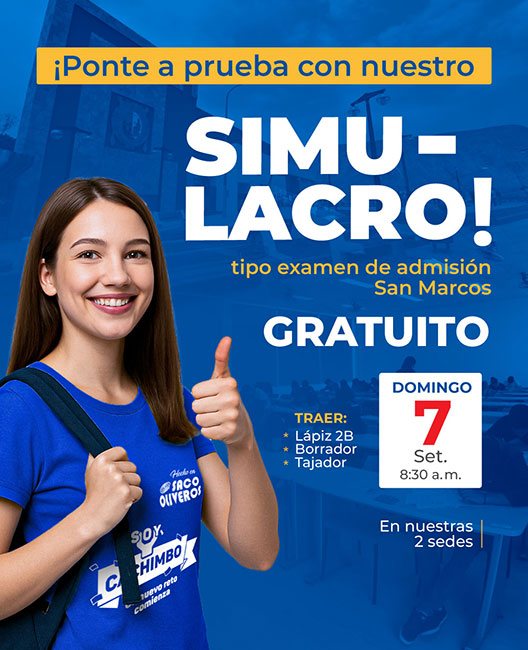 Simulacro tipo San Marcos