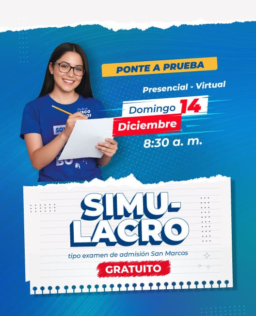 Simulacro tipo San Marcos