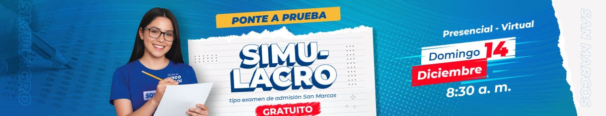 Simulacro tipo San Marcos
