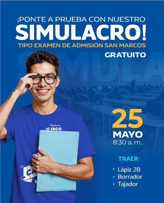 Simulacro tipo San Marcos