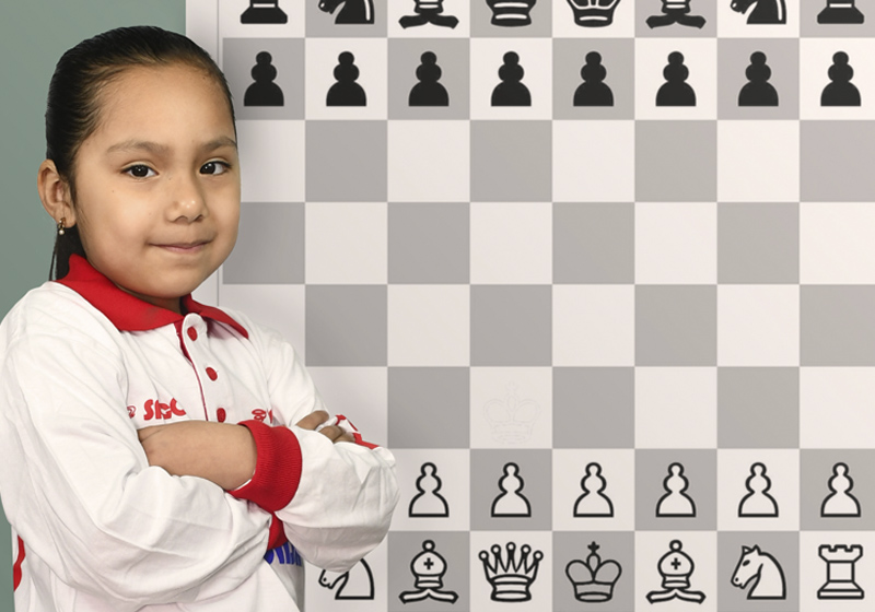 Oliverina de 6 años logra subcampeonato en Panamericano de Ajedrez