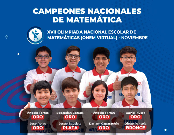 Campeones nacionales de matemática ONEM virtual