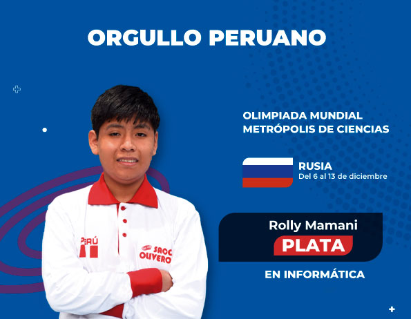 Orgullo peruano  Perú logra medalla en su primera participación en Olimpiada Mundial de Informática