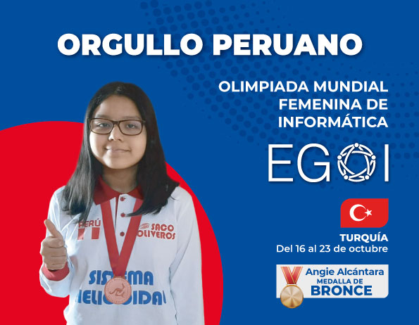 Medalla en la Olimpiada Mundial Femenina de Informática EGOI