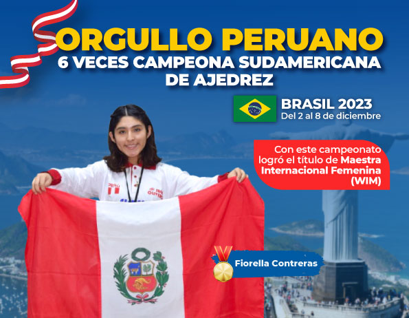 6 veces  campeona  sudamericana de Ajedrez logra titulo de Maestra Internacional