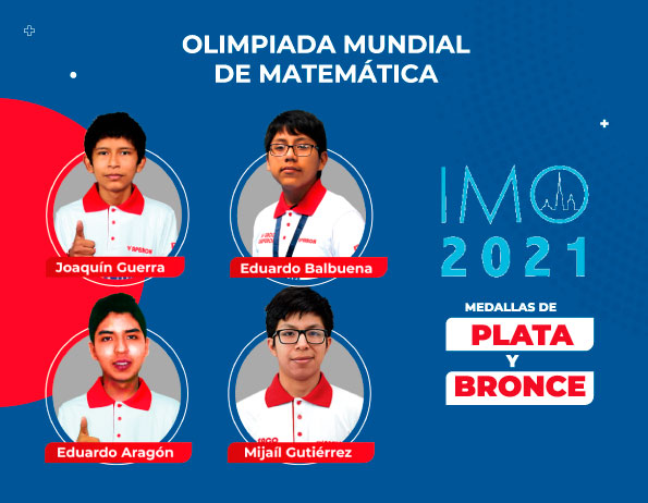 Primeros en Mundial de Matemática a nivel de Iberoamérica en la IMO 2021