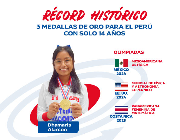 Record histórico, tres medallas de oro para el Perú
