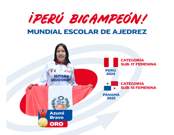 Perú Bicampeón mundial escolar de Ajedrez