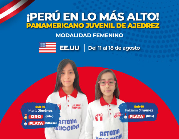 Perú en lo más alto en el Panamericano juvenil de ajedrez