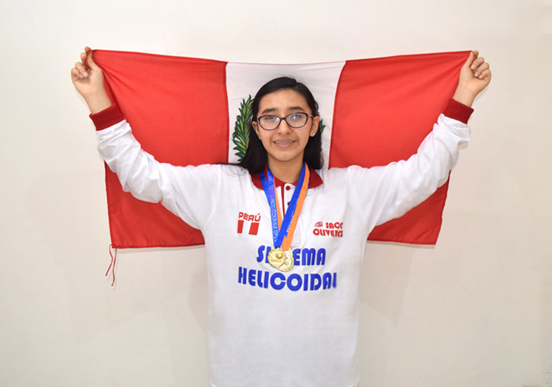 XVI Olimpiada Peruana de Biología - Ganadora Angela Escalante