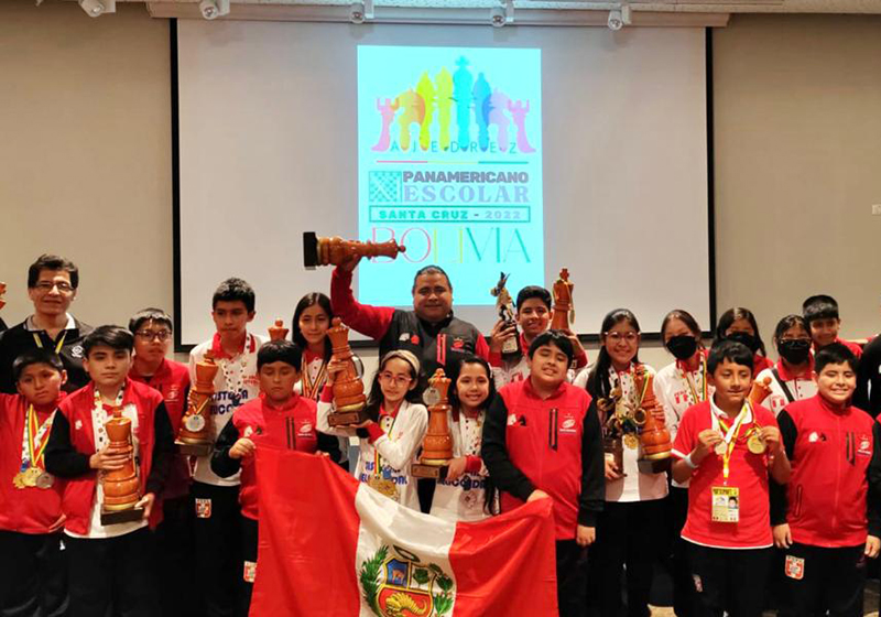 Perú se corona campeón Panamericano Escolar de Ajedrez  2022