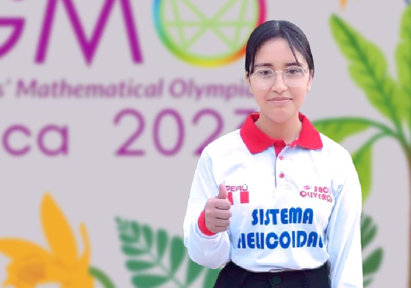 Perú tricampeón en la Olimpiada Panamericana Femenina de Matemática - Rosangel