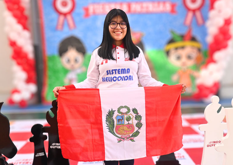 Nicole Mollo medalla de oro - Sudamericano de Ajedrez - Colombia