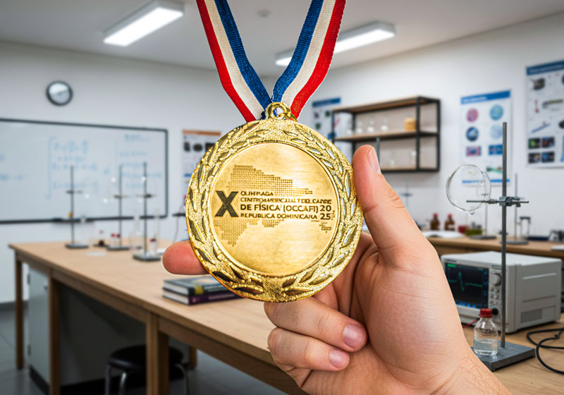 Olimpiada Centroamericana de Fisica 2025 - Sebastián Choque medalla de oro