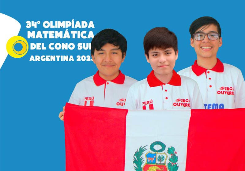 ¡Perú brillante! Dos medallas de oro y plata en la Olimpiada Sudamericana de Matemática