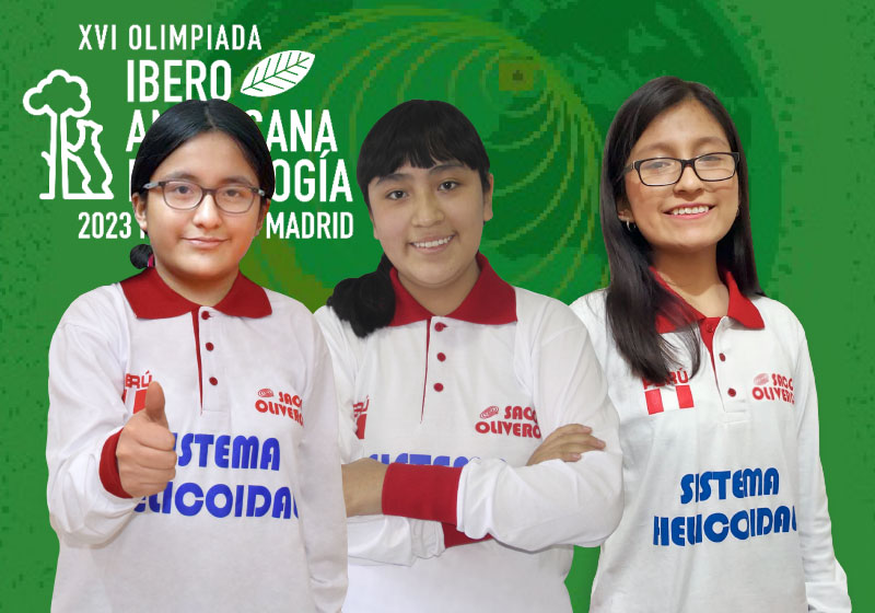 Escolares peruanas obtienen medallas en la Olimpiada Iberoamericana de Biología en España