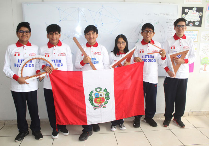 Perú rumbo olimpiada mundial de Geometría