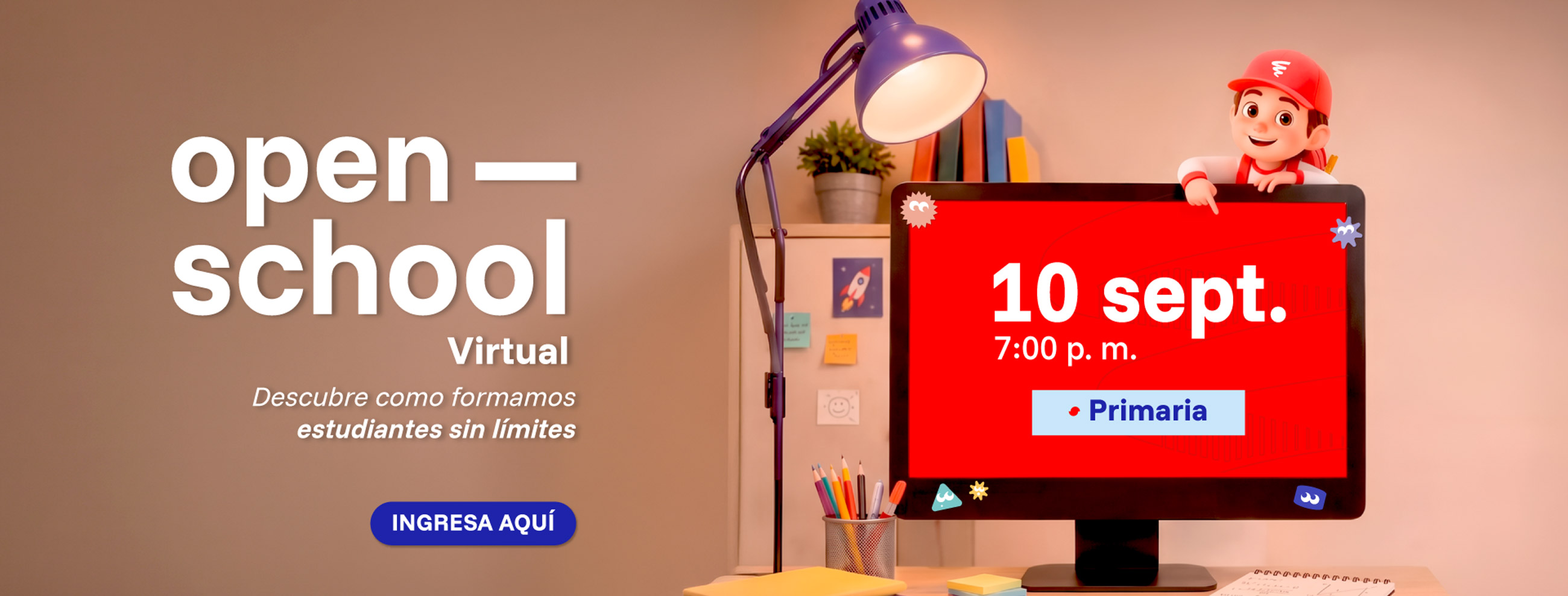 OPEN SCHOOL VIRTUAL MATRÍCULA 2027