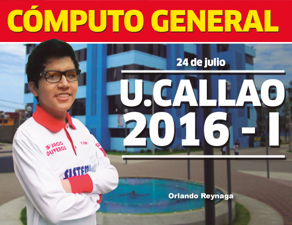 Primer Puesto en la Universidad Nacional del Callao 2016
