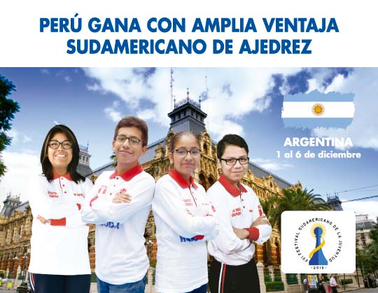 Perú campeón sudamericano de ajedrez 2019