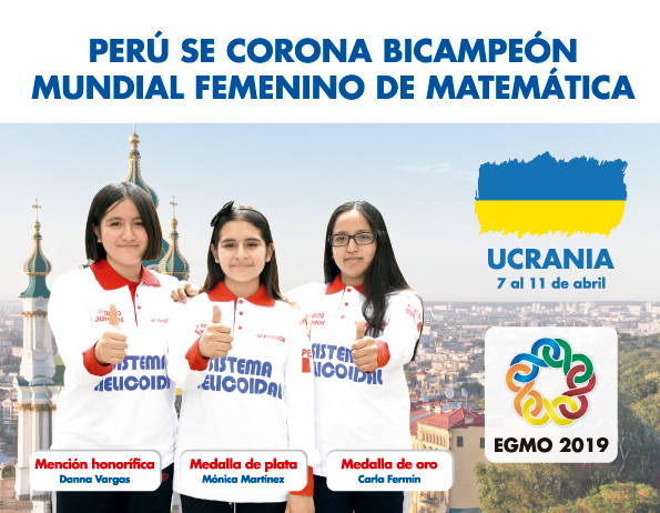 Perú se corona bicampeón mundial femenino de matemática