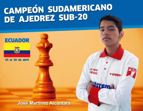Campeón sudamericano de ajedrez sub 20