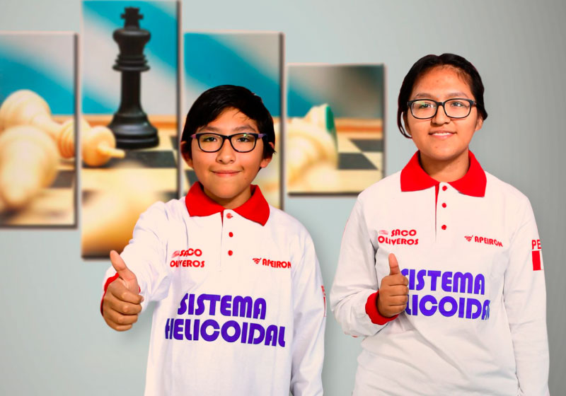 Jóvenes peruanos obtienen medalla de oro en Panamericano de Ajedrez en Chile