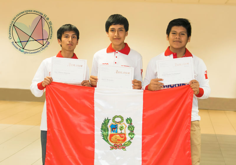 Triunfo peruano en Olimpiada Mundial de Geometría