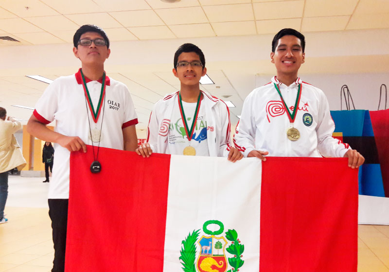 Perú se coronó campeón iberoamericano de Biología