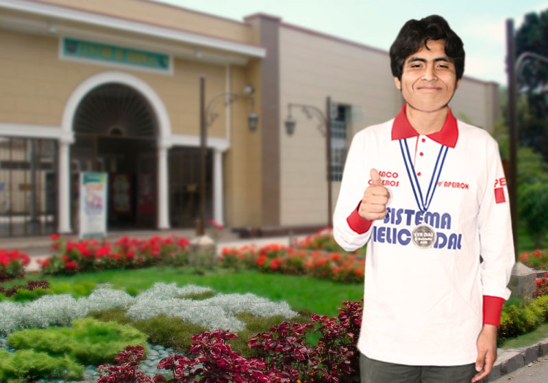 Subcampeón iberoamericano de química obtiene primer puesto en la Universidad La Molina